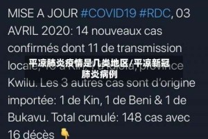 平凉肺炎疫情是几类地区/平凉新冠肺炎病例