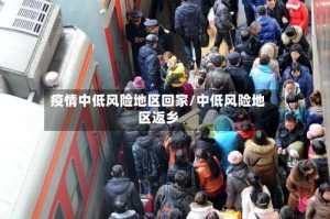 疫情中低风险地区回家/中低风险地区返乡