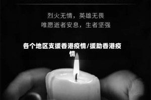各个地区支援香港疫情/援助香港疫情