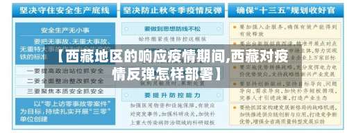 【西藏地区的响应疫情期间,西藏对疫情反弹怎样部署】-第1张图片
