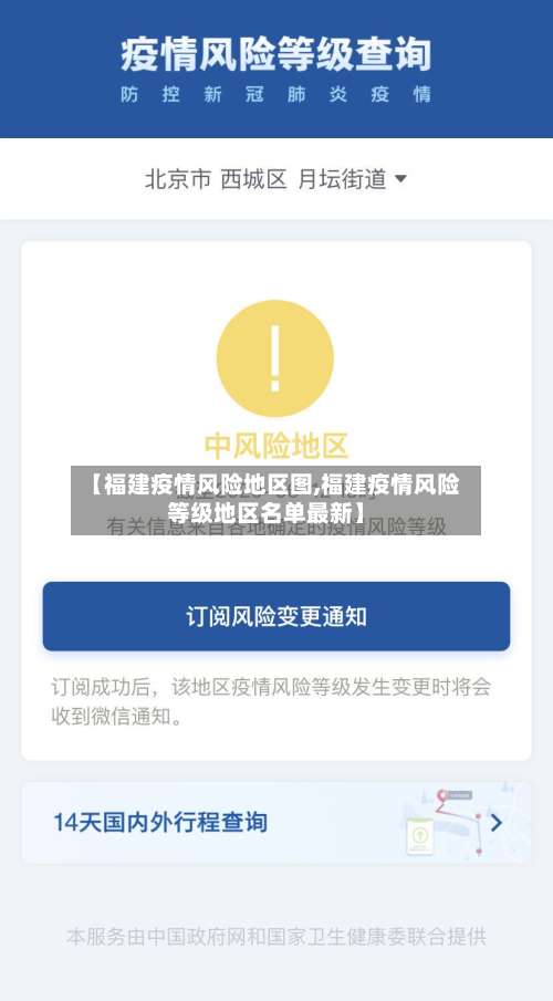 【福建疫情风险地区图,福建疫情风险等级地区名单最新】-第1张图片