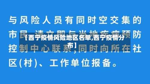 【西宁疫情风险地区名单,西宁疫情分布】-第1张图片