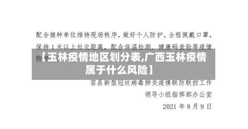 【玉林疫情地区划分表,广西玉林疫情属于什么风险】-第1张图片